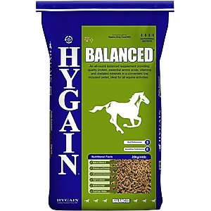 Hygain Balanced Horse Feed, 44-lb bag