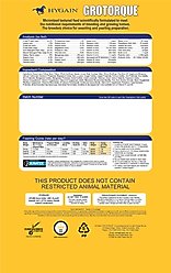 Hygain Grotorque Textured Breeding Horse Feed, 44-lb bag slide 2 of 3