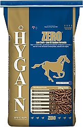 Hygain Zero Ultra-Low Starch & Cereal Grain-Free Fully Fortified Horse Feed, 44-lb bag