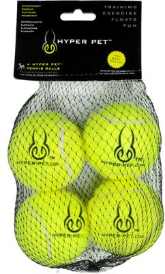 Show full view: Hyper Pet 4 Pack of Balls for Dogs, Green, Regular slide 4 of 7