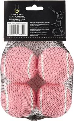 Show full view: Hyper Pet 4 Pack of Balls for Dogs, Pink, Mini slide 4 of 7