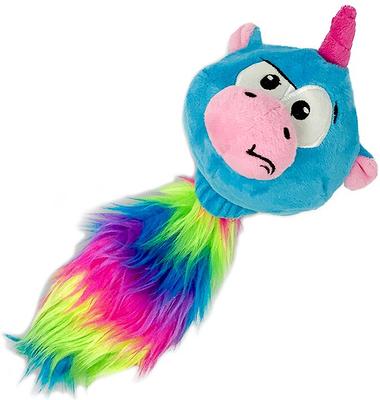 Show full view: Hyper Pet Doggie Pal Unicorn Squeaky Interactive Plush Dog Toy slide 1 of 8