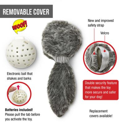 Show full view: Hyper Pet Doggie Tail Interactive Dog Toy slide 5 of 12