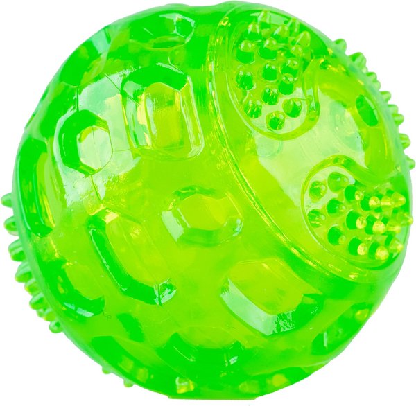 Show full view: Hyper Pet Dura-Squeaks Dog Chew Toy, Ball slide 2 of 12