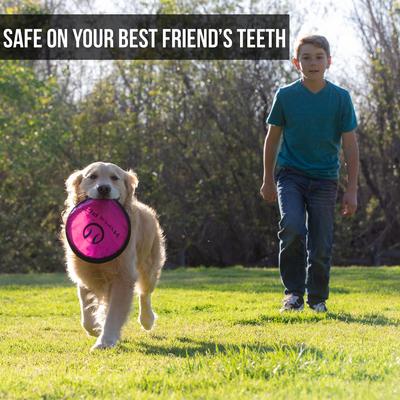 Show full view: Hyper Pet Flippy Flopper Flying Disc Dog Toy, 9-in, 1 pack slide 7 of 12