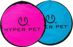 Hyper Pet Flippy Flopper Flying Disc Dog Toy, Color Varies, 9-in, 2 pack