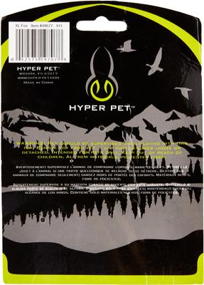 Show full view: Hyper Pet Fox Critter Skinz Dog Toy, Large slide 8 of 9