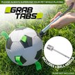 Show in main carousel: Hyper Pet Grab Tabs Soccer Ball Dog Toy, 5-in slide 3 of 9