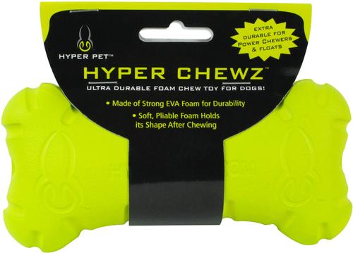 Show full view: Hyper Pet Hyper Chewz Dog Chew Toy, Bone slide 5 of 13