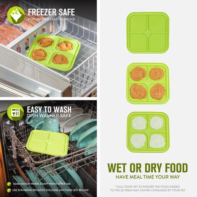 Show full view: Hyper Pet IQ Rewards Cat & Dog Slow Feeder, Green slide 5 of 10