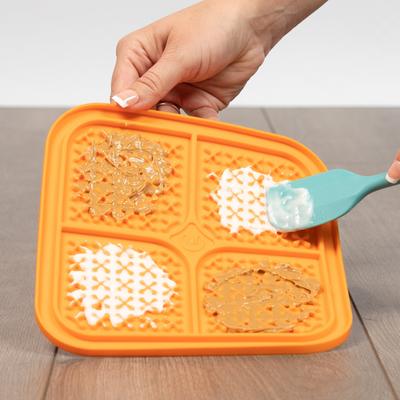 Show full view: Hyper Pet IQ Rewards Cat & Dog Slow Feeder, Orange, Large slide 7 of 10