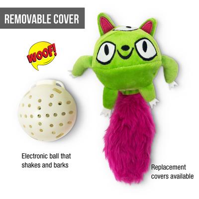 Show full view: Hyper Pet Monster Pal Interactive Plush Dog Toy slide 3 of 8