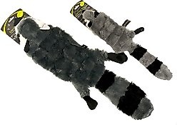 Hyper Pet Super Squeaker Raccoon Critter Skinz Dog Toy, X-Large slide 2 of 6