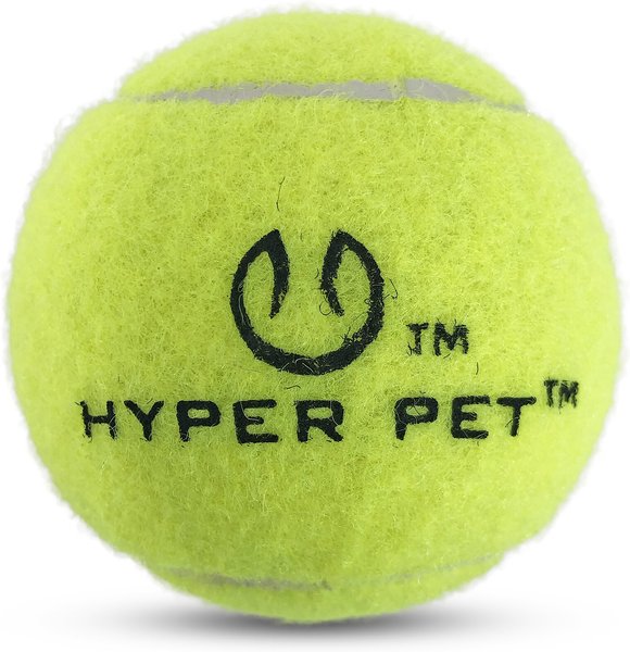 Hyper Pet Tennis Balls Dog Toy, 12 count