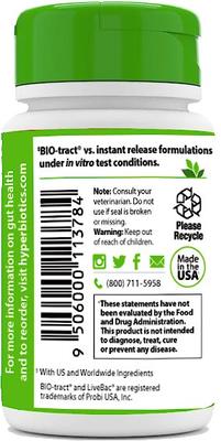 Show full view: Hyperbiotics PRO-Pets Probiotic Dog & Cat Supplement, 60 count slide 3 of 4