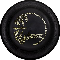 Hyperflite K-10 Jawz Disc Dog Toy, Black