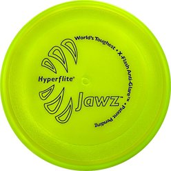 Hyperflite K-10 Jawz Disc Dog Toy, Lemon-Lime