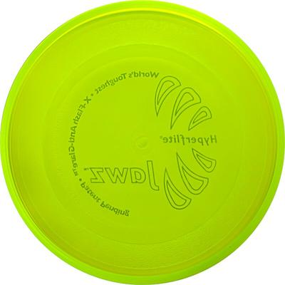 Show full view: Hyperflite K-10 Jawz Disc Dog Toy, Lemon-Lime slide 4 of 11