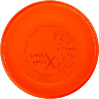 Show full view: Hyperflite K-10 X-Comp Disc Dog Toy, Orange slide 3 of 6