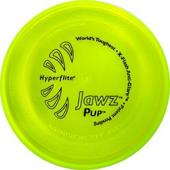 Hyperflite Pup Jawz Disc Dog Toy, Lemon-Lime
