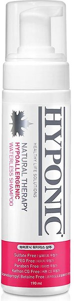 Hyponic Hypoallergenic Waterless Dog & Cat Shampoo