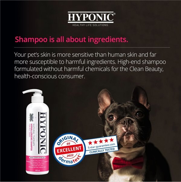 Hyponic Natural Therapy Hypoallergenic Dog Shampoo