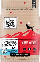 I and Love and You Baked and Saucy Beef and Sweet Potatoes Dry Dog Food, 10.25-lb bag