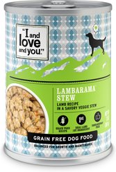 I and Love and You Lambarama Stew Grain-Free Canned Dog Food, 13-oz, case of 12 slide 1 of 9
