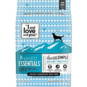 I and Love and You Lovingly Simple Limited Ingredient Diet Lamb and Sweet Potato Dry Dog Food, 21-lb bag
