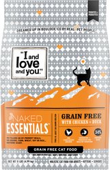 I and Love and You Naked Essentials Chicken & Duck Recipe Dry Cat Food, 11-lb bag