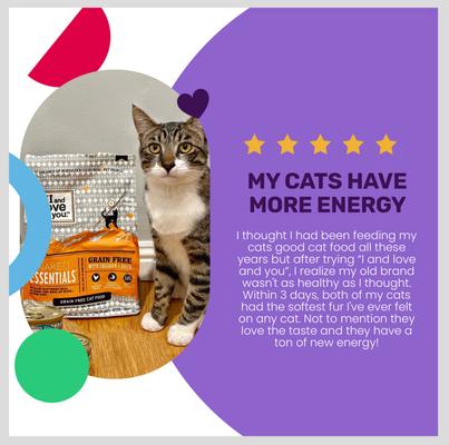 Show full view: I and Love and You Naked Essentials Chicken & Duck Recipe Dry Cat Food, 3.4-lb bag slide 5 of 11