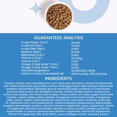 Show full view: I and Love and You Naked Essentials Digestive Support Chicken and Pumpkin Recipe Dry Cat Food, 3.4-lb bag slide 8 of 11