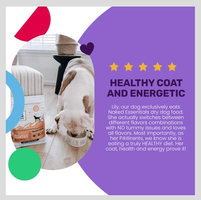 Show full view: I and Love and You Naked Essentials Grain-Free Chicken and Duck Recipe Dry Dog Food, 11-lb bag slide 5 of 12