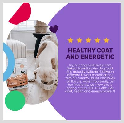 Show full view: I and Love and You Naked Essentials Grain-Free Chicken and Duck Recipe Dry Dog Food, 23-lb bag slide 5 of 12