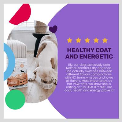 Show full view: I and Love and You Naked Essentials Grain-Free Chicken and Duck Recipe Dry Dog Food, 4-lb bag slide 5 of 12