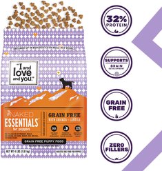 I and Love and You Naked Essentials Puppy Recipe Grain-Free Dry Puppy Food, 4-lb slide 2 of 9