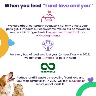 Show full view: I and Love and You Naked Essentials Puppy Recipe Grain-Free Dry Puppy Food, 4-lb slide 7 of 12