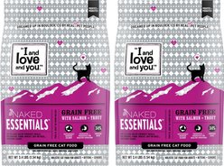 I and Love and You Naked Essentials Salmon & Trout Recipe Grain-Free Dry Cat Food, 6.8-lb bundle 
