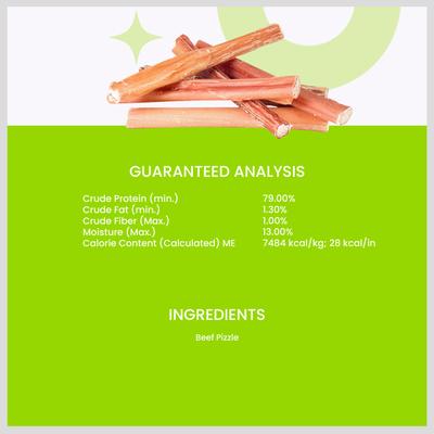 Show full view: I and Love and You No Stink! Free Ranger Beef Bully Stix Grain-Free Dog Chews, 6-in, 5 pack slide 8 of 12