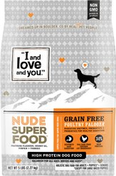 I and Love and You Nude Food Grain-Free Poultry Palooza Dry Dog Food, 5-lb bag
