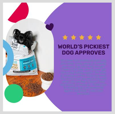 Show full view: I and Love and You Nude Food Grain-Free Simply Sea Dry Dog Food, 23-lb bag slide 5 of 12