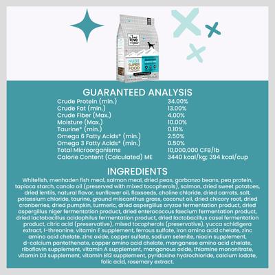 Show full view: I and Love and You Nude Food Grain-Free Simply Sea Dry Dog Food, 23-lb bag slide 8 of 12