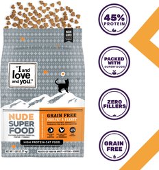 I and Love and You Nude Food Poultry a Plenty Grain-Free Dry Cat Food, 5-lb bag slide 2 of 9