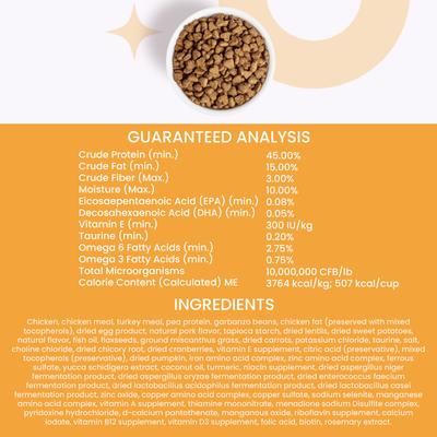 Show full view: I and Love and You Nude Food Poultry a Plenty Grain-Free Dry Cat Food, 5-lb bag slide 8 of 12