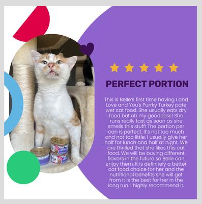 Show full view: I and Love and You Purrky Turkey Pate Grain-Free Canned Cat Food, 3-oz, case of 24 slide 5 of 12