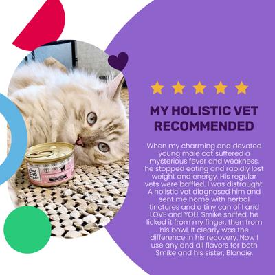 Show full view: I and Love and You Savory Salmon Pate Grain-Free Canned Cat Food, 3-oz can, case of 4 slide 5 of 10