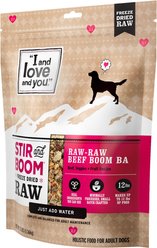 I and Love and You Stir and Boom Raw Raw Beef Boom Ba Dinner Grain-Free Dehydrated Dog Food, 3-lb bag slide 2 of 6