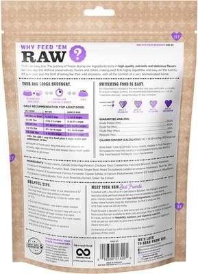 Show full view: I and Love and You Stir and Boom Raw Raw Turk Boom Ba Dinner Grain-Free Dehydrated Dog Food, 1-lb bag slide 4 of 10