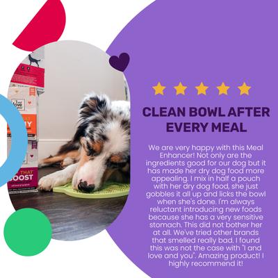 Show full view: I and Love and You Top That Shine Beef Recipe Grain-Free Dog Food Topper, 3-oz pouch, case of 12 slide 5 of 11