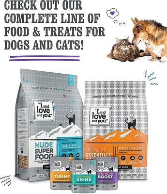 Show full view: I and Love and You Variety Pack Grain-Free Canned Cat Food, 3-oz can, bundle of 24  slide 7 of 12